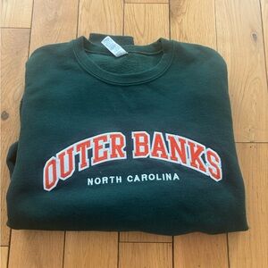 Outer Banks Green Sweater